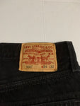 Vintage Levi's Black Denim 501 Jeans