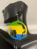 Africa Dangle Earrings