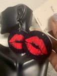 Lips Graphic Earrings