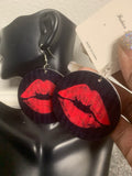 Lips Graphic Earrings