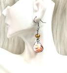 Marbled earrings