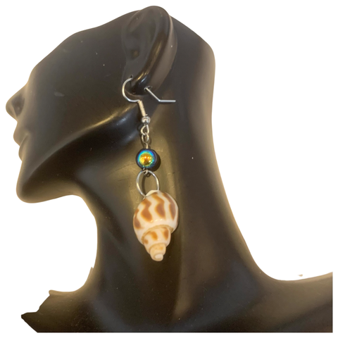 Handmade Seashell Earrings