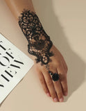 Lace Glove with Ring