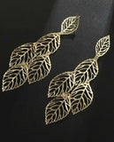 Delicate Leaf Earrings