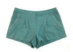 Preowned Green colored NWOT shorts