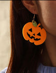 Cute Pumpkin Halloween Earrings