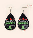 Drink Up Grinches Earrings