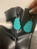 Laser Cut Statement Earrings