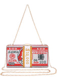 Red Bling Money Bag