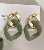 Chainlink Statement Earrings