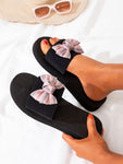 Oversized Bow Sandals