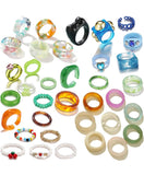 Assorted Acrylic Rings