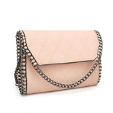 Chainlink Detail Crossbody Bag