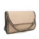 Chainlink Detail Crossbody Bag