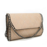 Chainlink Detail Crossbody Bag