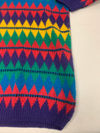 Vintage Multicolored Knit Sweater