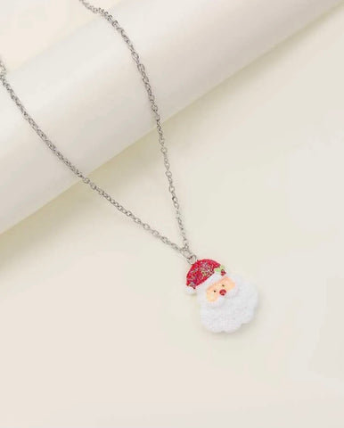 Cute Santa Necklace
