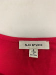 Max Studio Ruffled Sleeve T-shirt