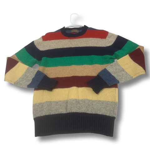 Vintage Striped Wool Sweater
