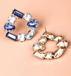 Blue Gemstone Earrings