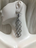 Chain mail earrings