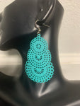 Laser Cut Statement Earrings