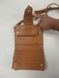 Tan crossbody bag