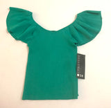 NWT Preowned Broadway 38 Ribbed Knit Blouse