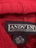 Vintage Lands End Thick Cotton Hoodie