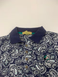 Vintage Patterned Polo Top