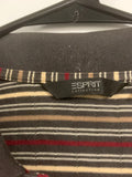 Vintage Striped Polo Top