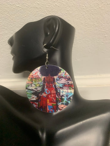Afrocentric Statement Earrings