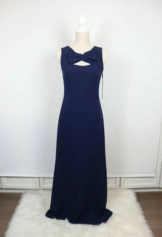 Karl Lagerfeld Navy Bow Gown