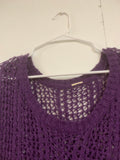 Purple Knit Sweater