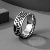 Men’s stainless steel ring