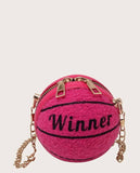 Cute Basketball Shaped Handbag