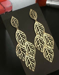 Delicate Leaf Earrings