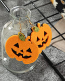 Cute Pumpkin Halloween Earrings