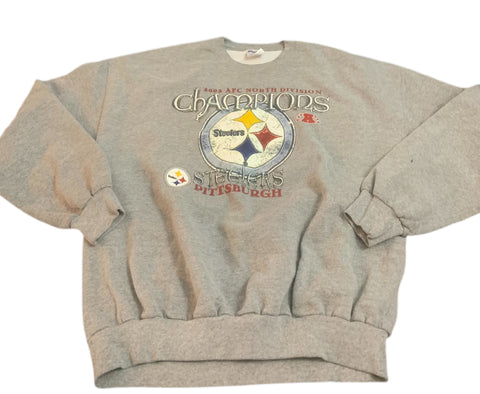 Vintage Pittsburgh Steelers AFC North Division Sweatshirt