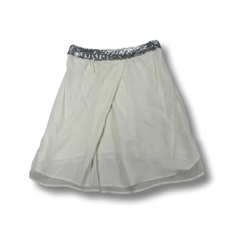 Preowned Sequin Embellished Tulip Skirt