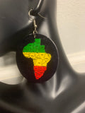 Africa Graphic Earrings