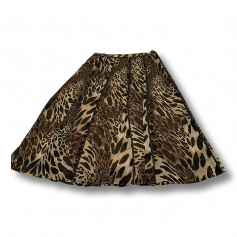 Animal Print Coldwater Creek Skirt
