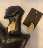 Handmade Conch Shell Earrings