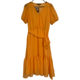 Orange Boho Dress