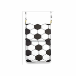 Soccer Patterned Cellphone Crossbody Bag
