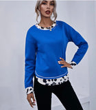 Blue Layered Sweater