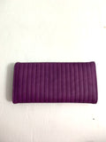 Purple Vegan Leather Wallet