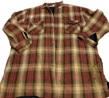 Vintage Quilt lined flannel top