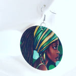 African Lady Earrings