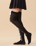 Cute Bow Halloween Thigh High Socks